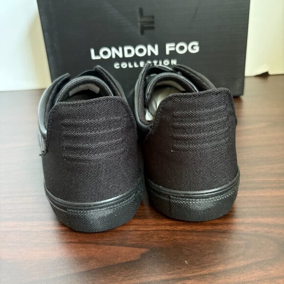 LONDON FOG Francis Low Slip-On Sneakers Shoes Dadcore Smart Casual Black 8.5 main image 6